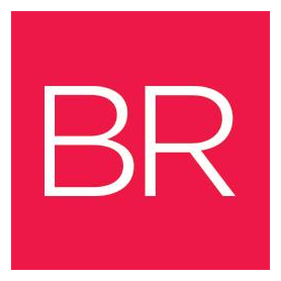 Logo Biblioteki Raczyńskich — złoty emblemat z księgą na granatowym tle