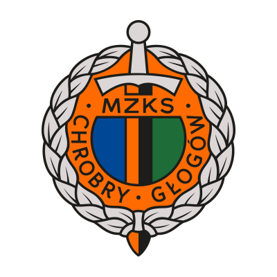Logo Chrobrego Głogów – herb klubu piłkarskiego z Głogowa