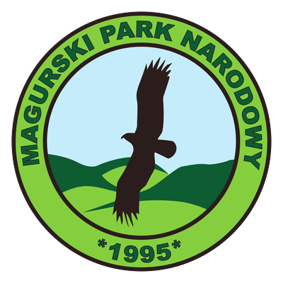 Logo Magurskiego Parku Narodowego — znak z sylwetką Magury Wątkowskiej i napisem MPN