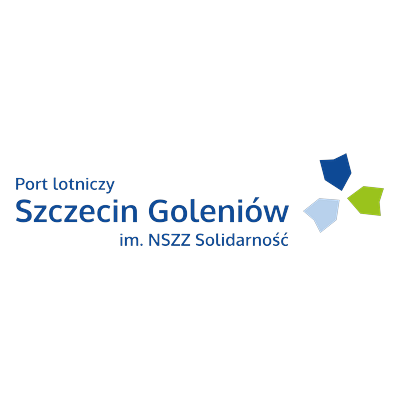 Port Lotniczy Szczecin-Goleniów im. NSZZ Solidarność — logo