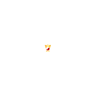Kort tenisowy z piłkami i rakietą, logo PZT