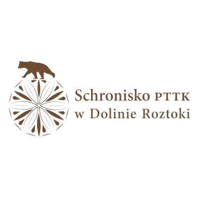 Logo schroniska PTTK w Dolinie Roztoki